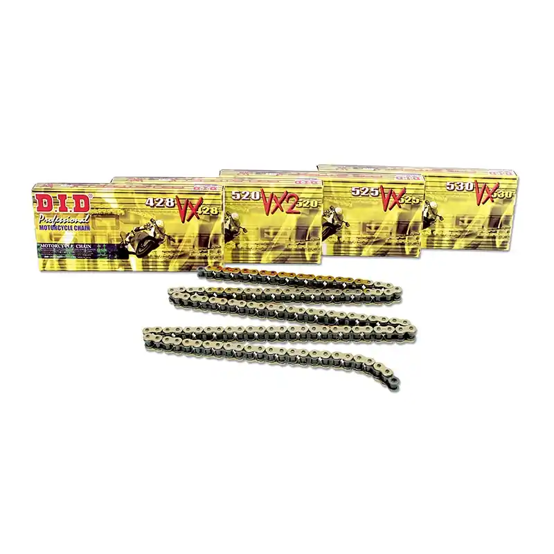 Chaine DID 525VX X-Ring Renforcée Pas de 525 – Couleur Acier Livraison Express