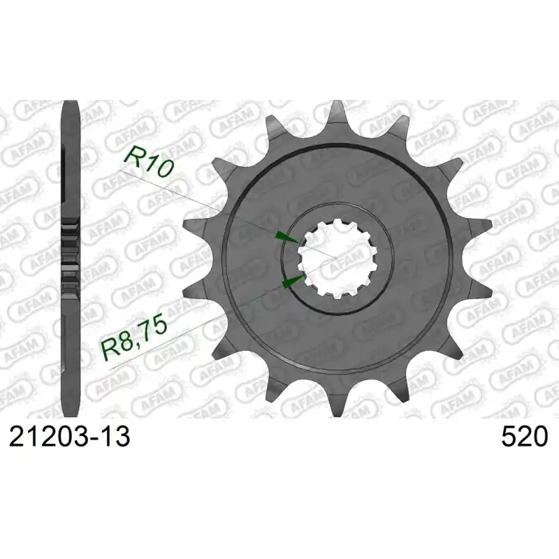 Prix Choc DID KIT CHAINE ALU AB YAMAHA YZ 125 1997-1998