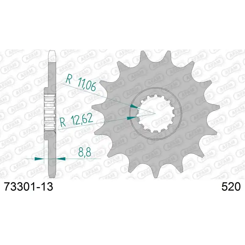 Offre Limitée DID KIT CHAINE ALU AB BETA 350 RR 2013-2016