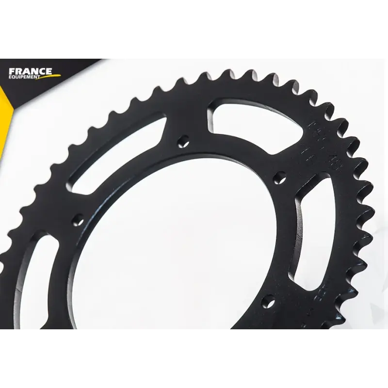 Certifié Couronne Acier 48 dents pour chaine 420 – France Equipement 2907.1955.48