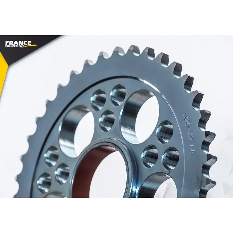 Top Vente Couronne Acier 39 dents pour chaine 525 – France Equipement 9431.1120.39