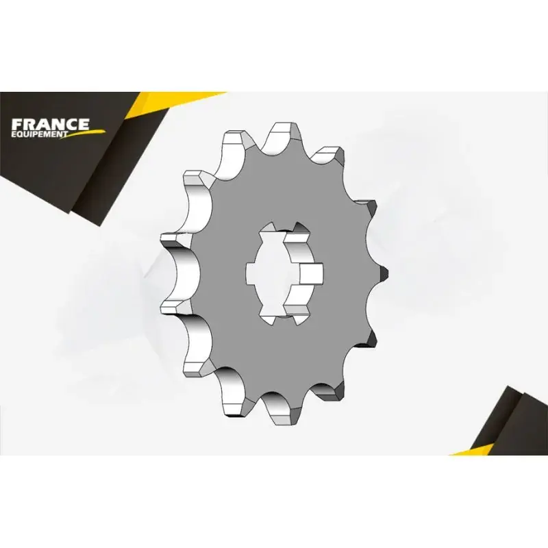 Pignon 15 dents pour chaine – France Equipement 15300.E394.15 Haute Qualité