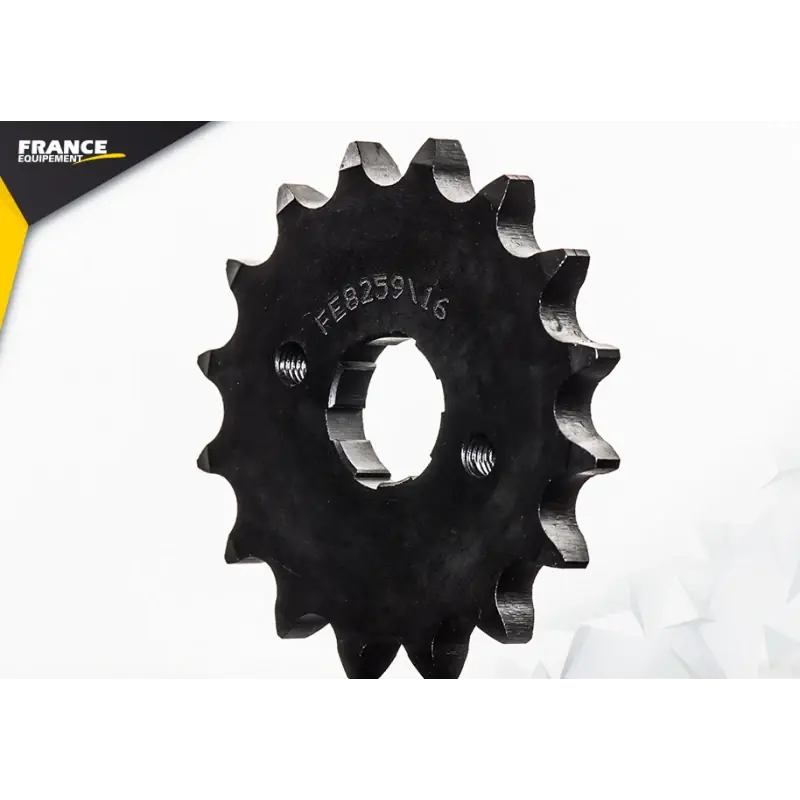 Super Prix Pignon 16 dents pour chaine 428 – France Equipement 3210.E259.16