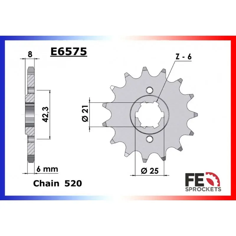 Bon Plan KIT ACIER KAWASAKI KX 250 1982 14X48 520HG