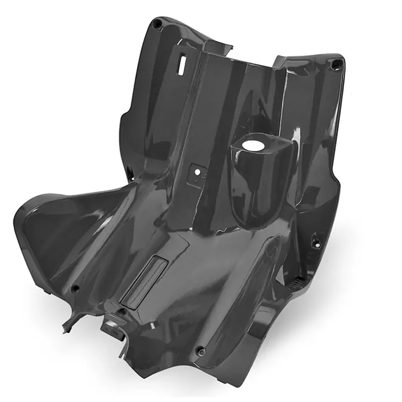 Prix Promo Protège Jambes MBK Nitro YAMAHA Aerox avant 2013 – Noir Brillant