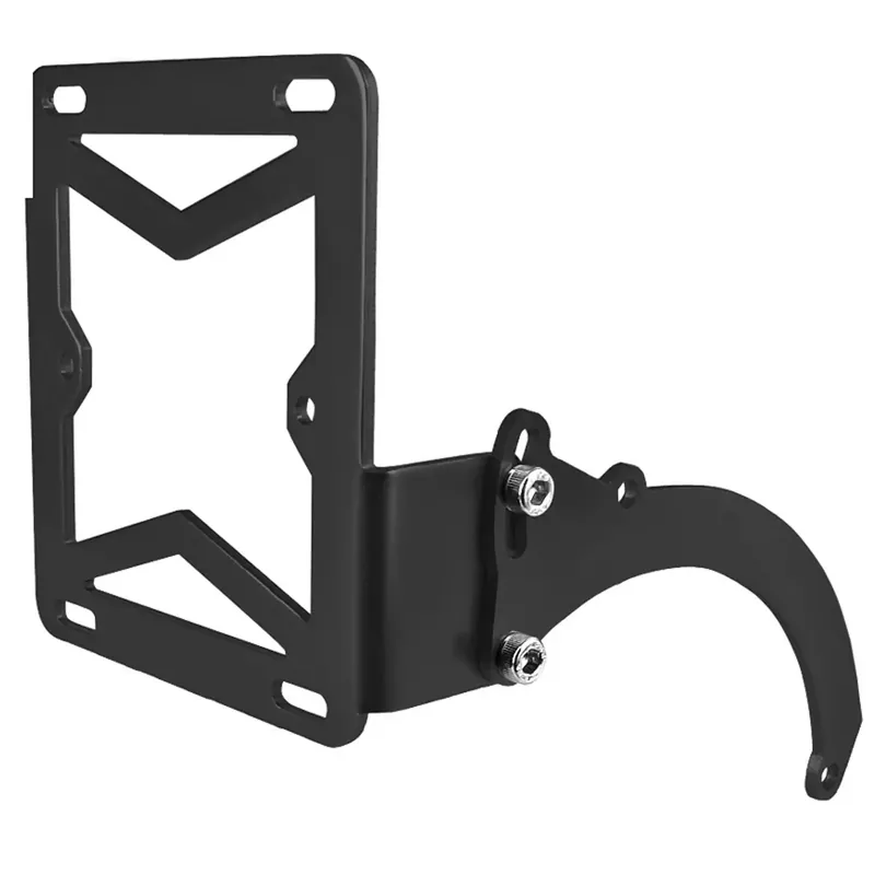 Support Plaque Immatriculation Peugeot Speedfight Trekker – TNT Latéral Noir Mat Must-Have