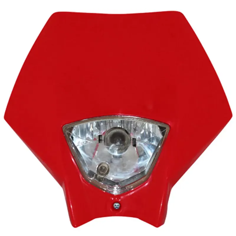 Satisfait Ou Remboursé Tête de Fourche / Plaque Phare - Master 35/35w Rouge