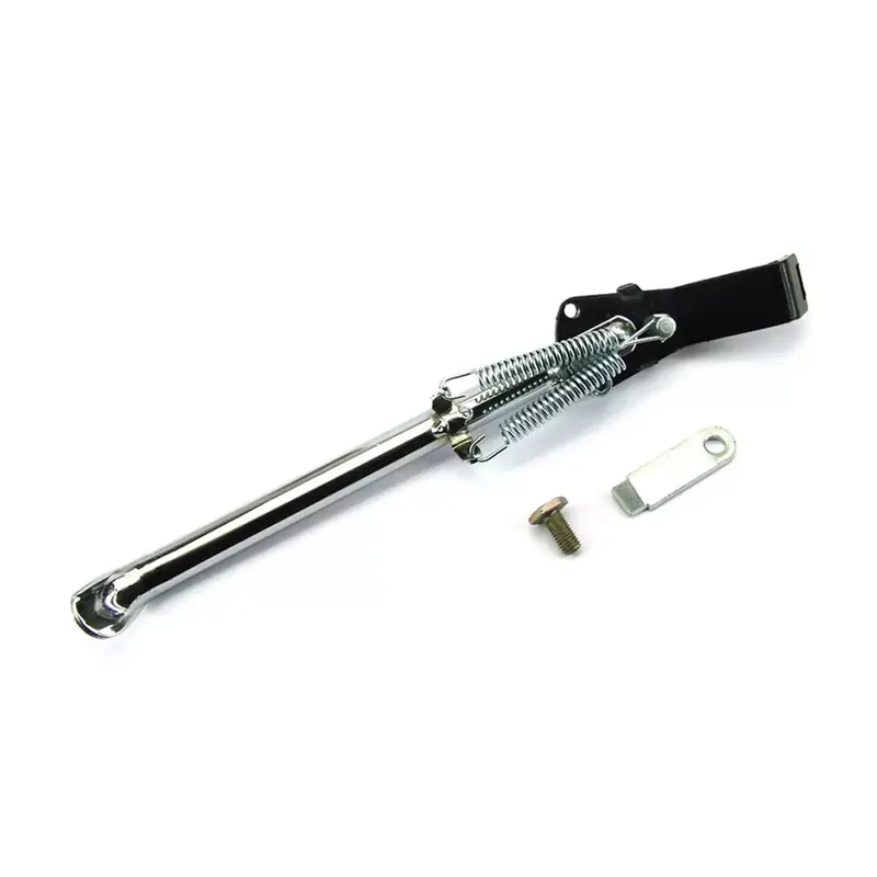 Béquille Latérale Cyclo Bras carré Droite / Gauche – Chromé Satisfait Ou Remboursé