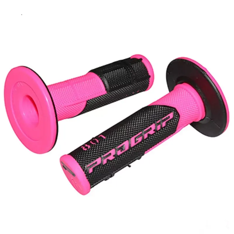 Remise Poignées de Guidon – Progrip 801 Off Road Noir / Fuchsia Fluo
