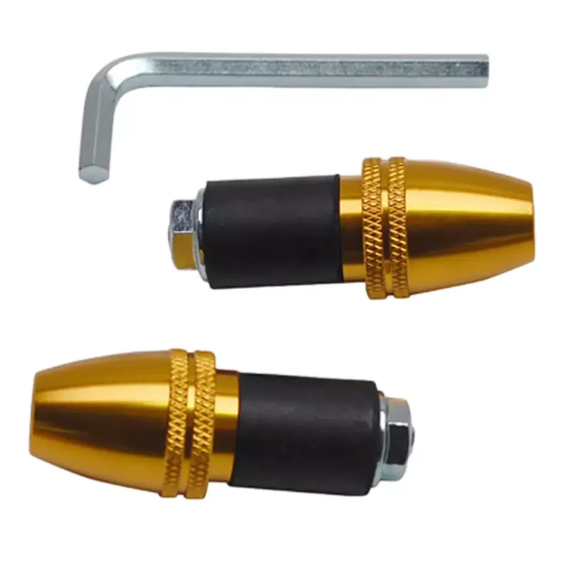 Acheter Direct Embout de Guidon – Conique 17mm Or