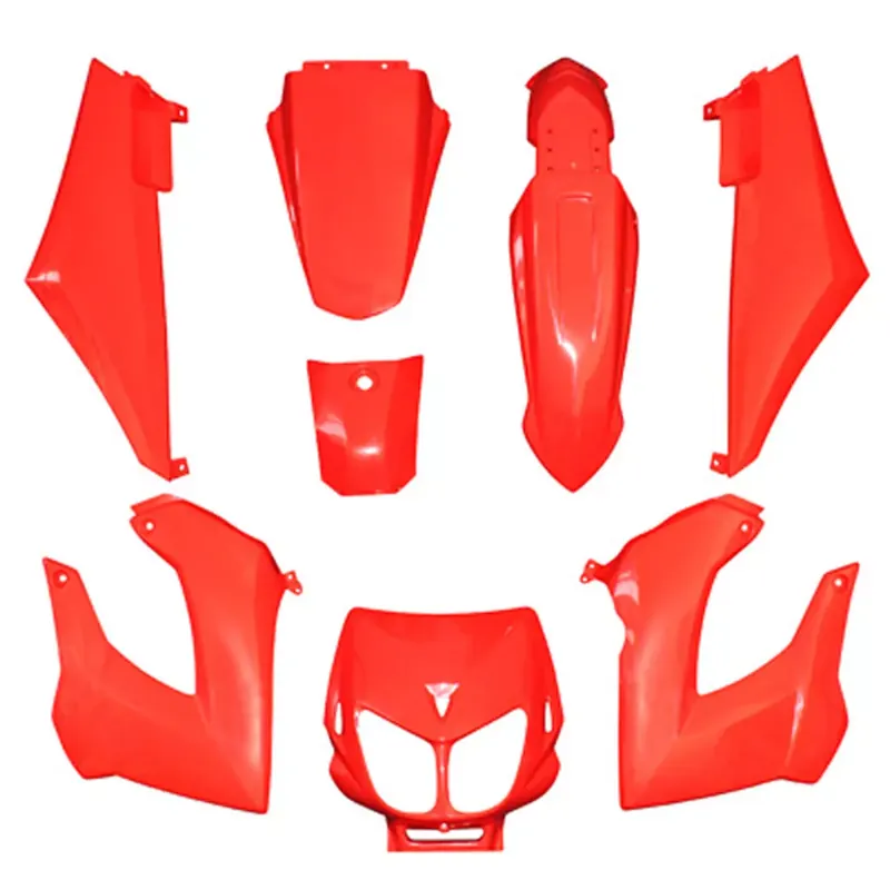 Promotion Saisonnière Kit Carénages Derbi Senda avant 2011 – Rouge brillant