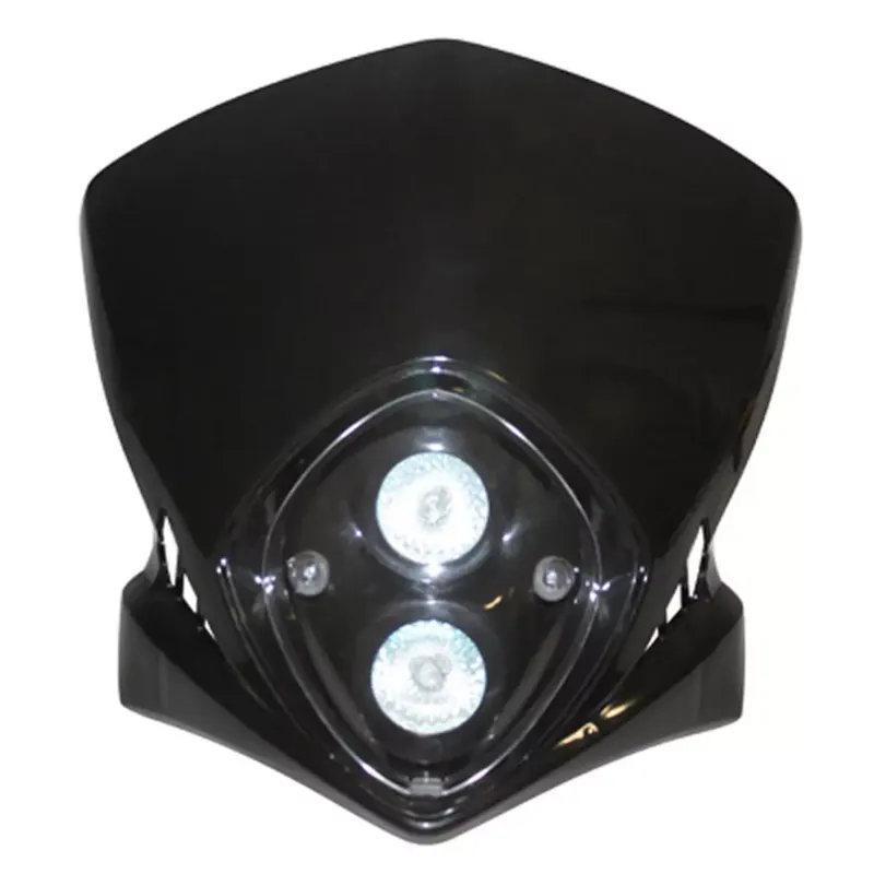 Marque Tête de Fourche / Plaque phare – DUKE 2x20w Noir
