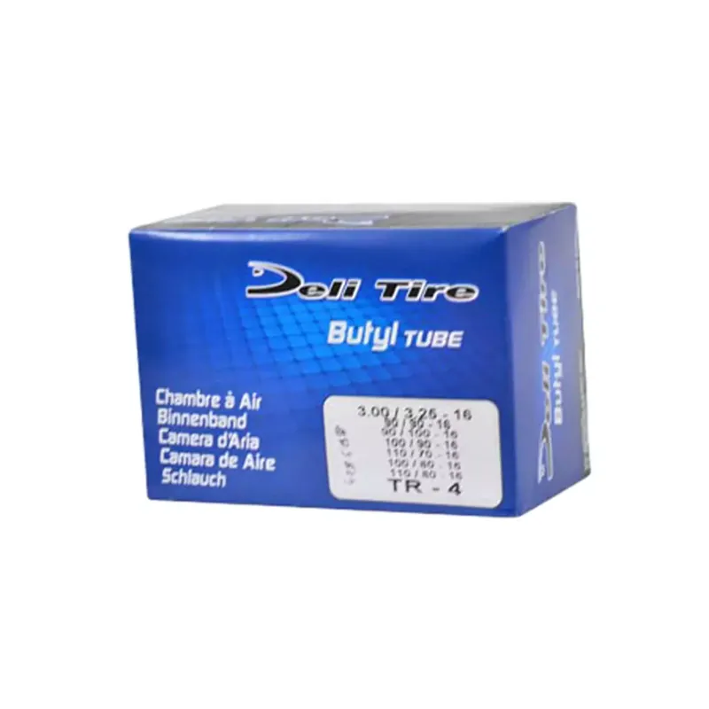 Dernier Modèle Chambre à Air 16 pouces 3.00×16 à 3.25×16 – Valve Droite TR4 DELI