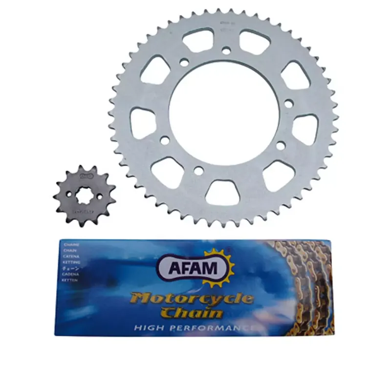 Expédition Rapide Kit chaîne Gilera RCR Enduro 2003 à 2005 – 13 x 53 420 / 105mm AFAM
