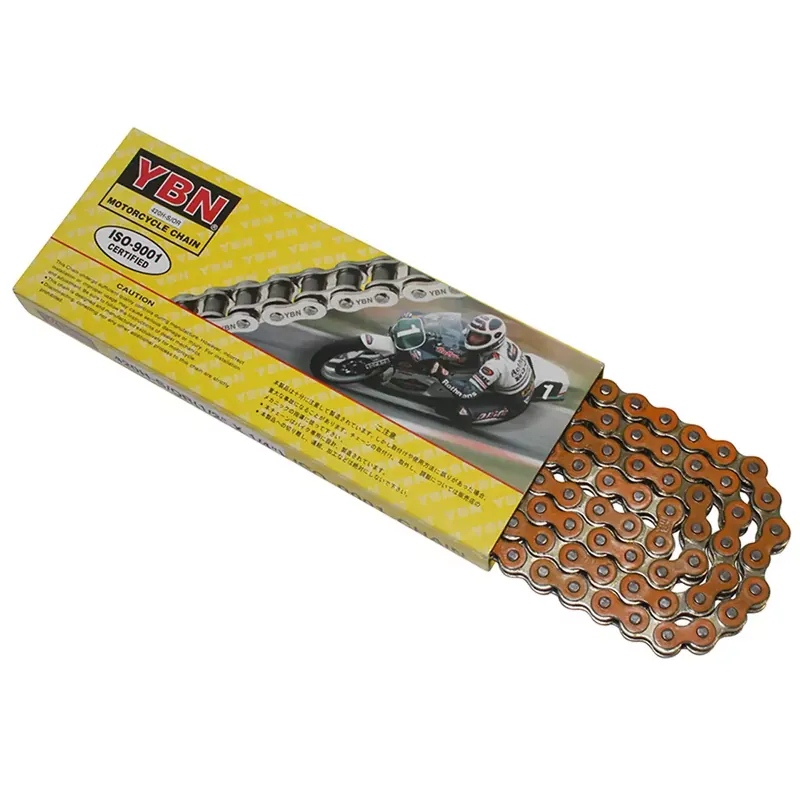 Chaîne 420 – 134 Maillons – YBN Renforcé Orange Offre Exclusive