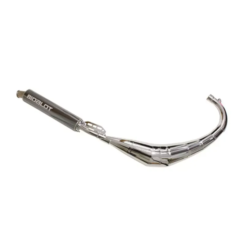 Offre Exclusive Pot Passage Bas RIEJU MRX SMX 50 / 70cc – SMR Chrome BIDALOT