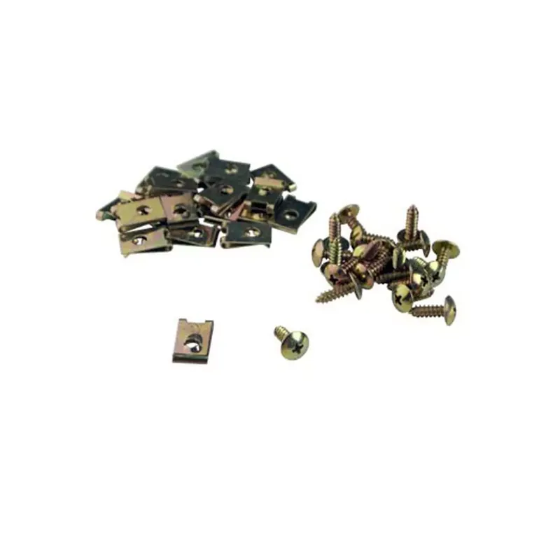 Jeu de 20 Vis + Agrafes pour Carrosserie – 4.5 x 20 mm Meilleur Prix