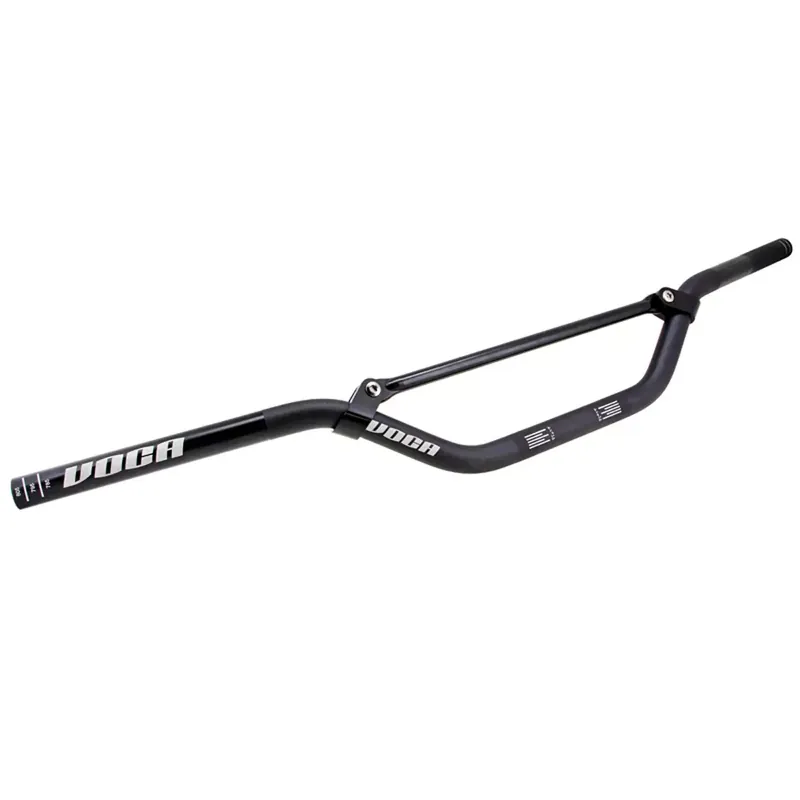 Guidon Cross 22mm - VOCA Cross Alu Noir Nouveauté