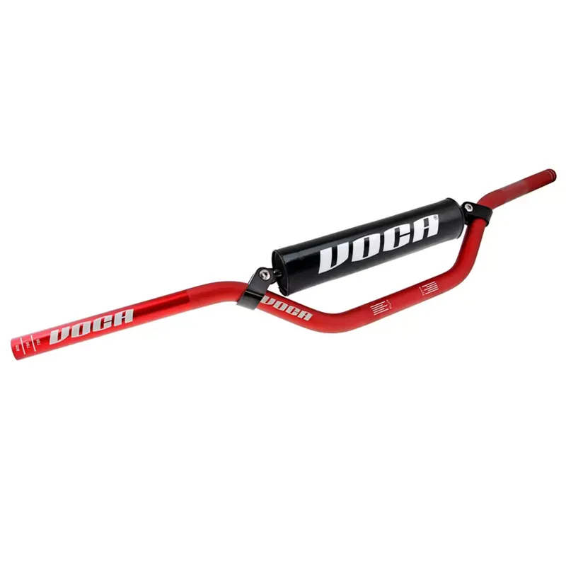 Marque Guidon Cross 22mm – VOCA Cross Alu Rouge / Mousse Noire