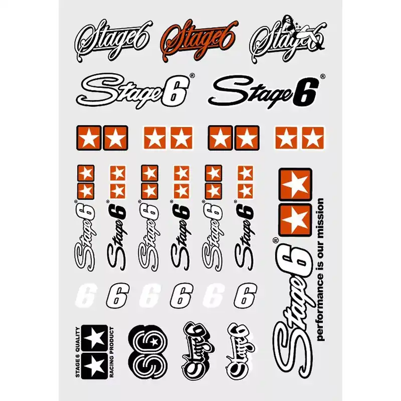 Solde Kit Déco Autocollant / Sticker – Stage6 SSP A4