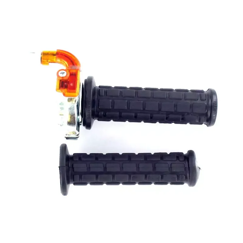 Meilleur Prix Poignée Gaz Tirage 90° – Targa M84 Métal Chromé / Orange
