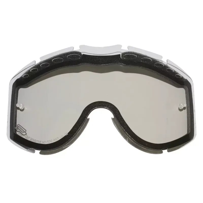 Ecran pour Masque / Lunettes Cross – PROGRIP 3235 Transparent "Light Sensitive Lens" Remise
