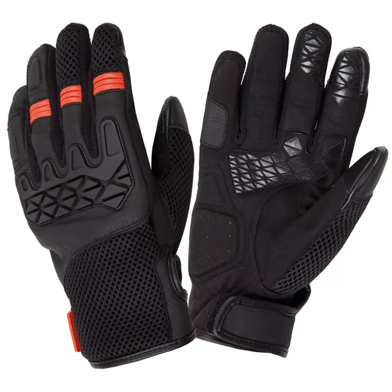 Prix Cassé Gants Moto – Tucano Dogon Printemps / été – Noir / Orange S