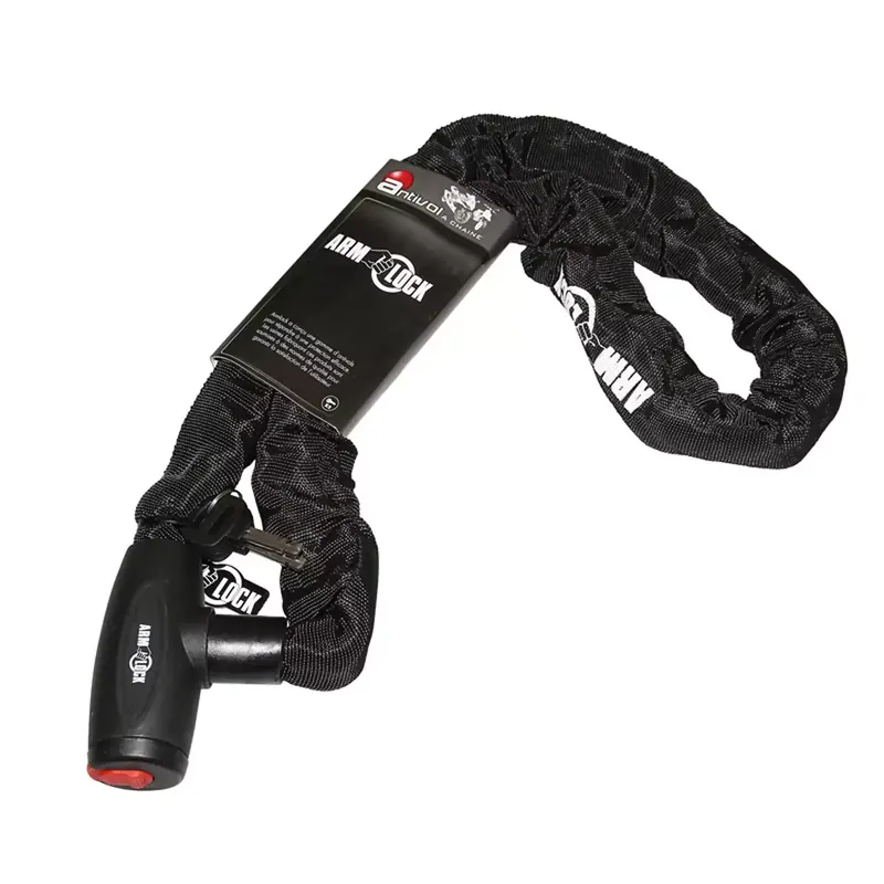 Commander Maintenant Antivol chaîne à serrure intégrée – ARMLOCK 1.20m
