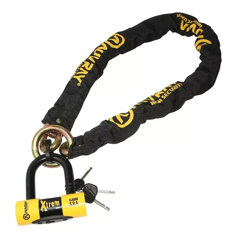 Bon Marché Antivol chaîne Auvray Xtrem Lasso SRA 1.20m avec U Xtrem Mini