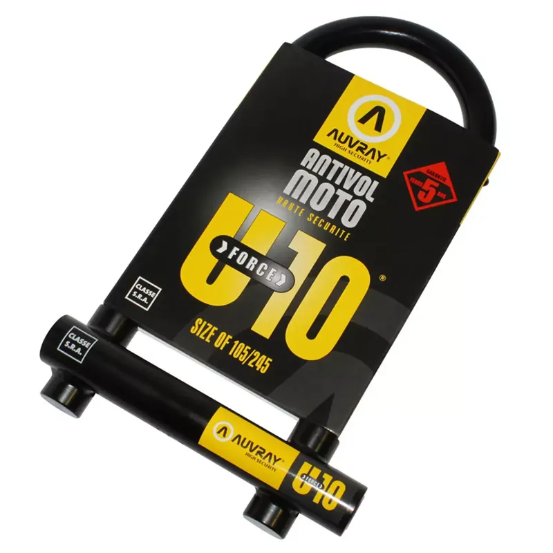 Antivol U – AUVRAY Force10 105 x 245mm SRA Livraison Express