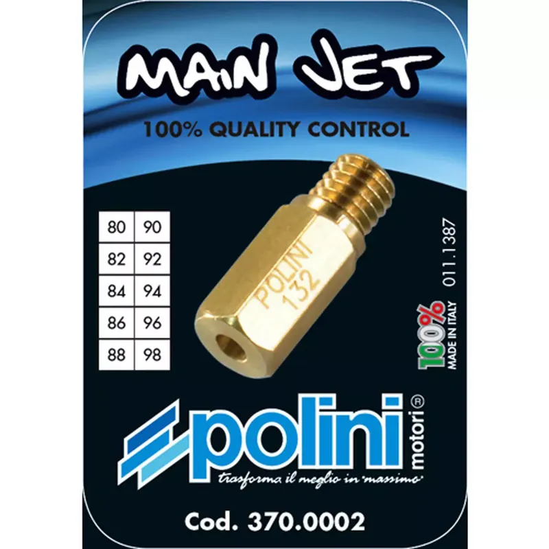 Commander Maintenant Gicleur Principal CP KEIHIN PWK 80 à 98 – Coffret de 10 POLINI