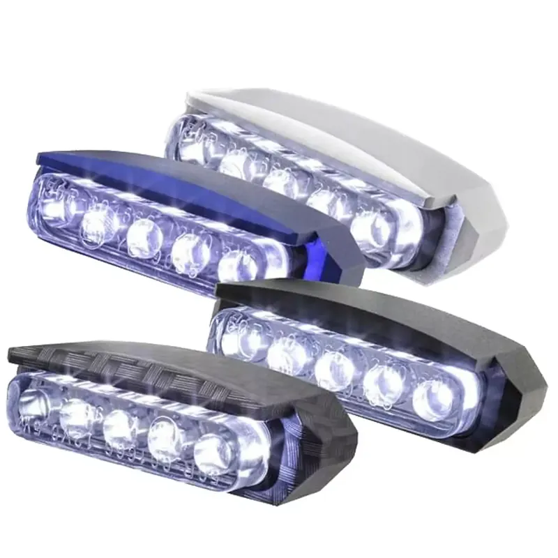 Bon Plan Eclairage Plaque Immatriculation – STR8 à Leds Chrome / Look Carbone CE Chrome