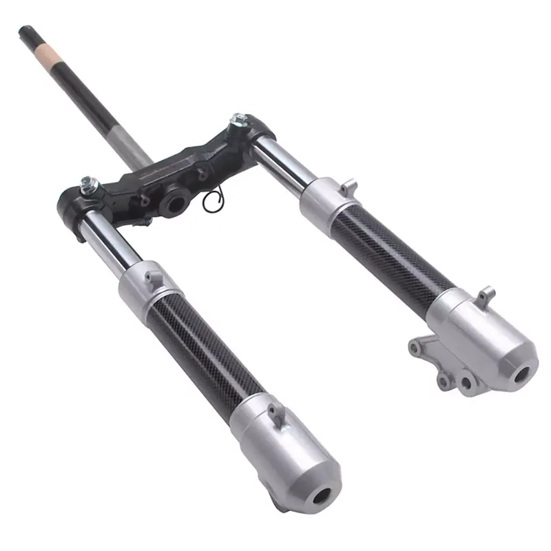 Fourche look carbone MBK Nitro Yamaha Aerox avant 2002 Produit De Marque