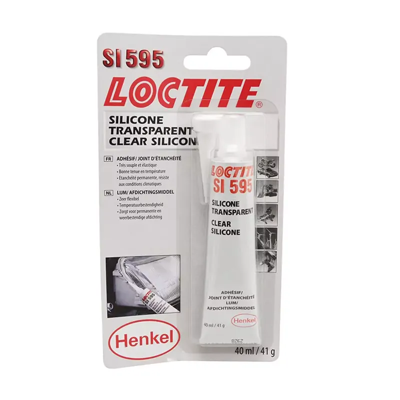 Meilleur Choix Pate à joint – Loctite SI595 silicone Transparent 40ml