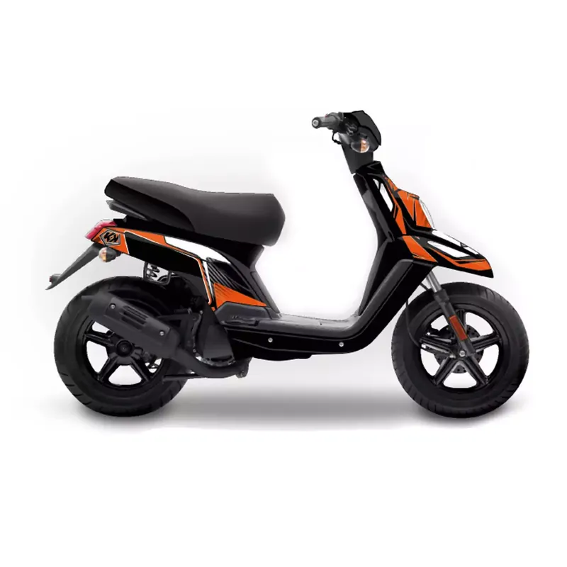 Kit Deco Yamaha BW'S à partir de 2004 – Kutvek Factory Orange Pas Cher