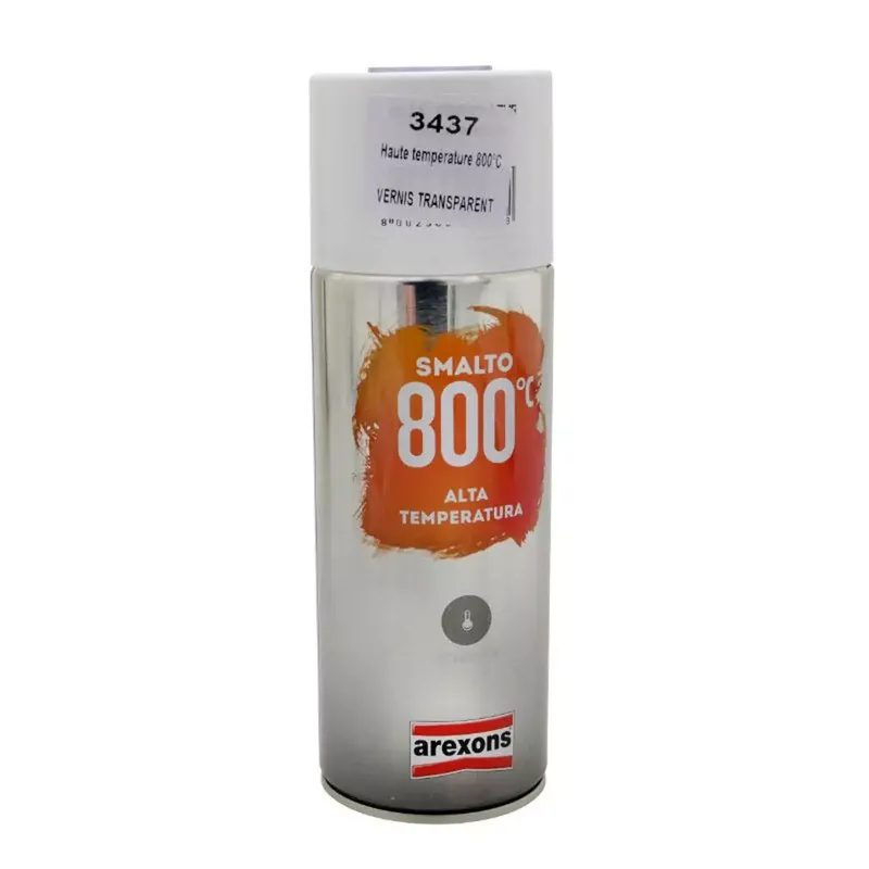 Bombe Vernis Transparent Haute température 800° - Arexons Pro Offre Du Jour