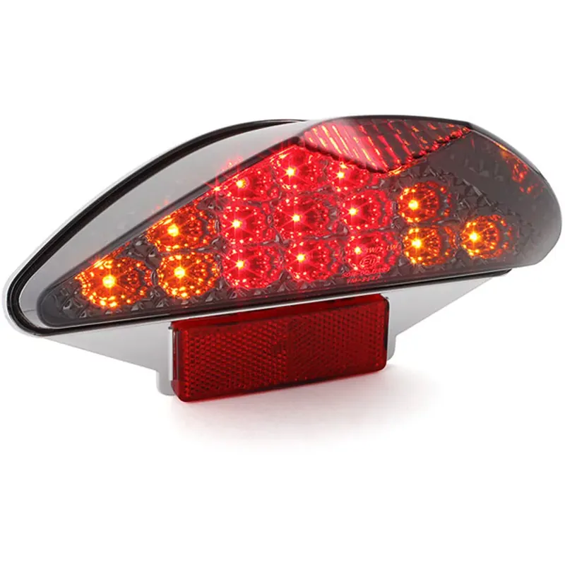 Remise Feu arrière LED STR8 Black Line MBK Nitro Aerox avec clignotants