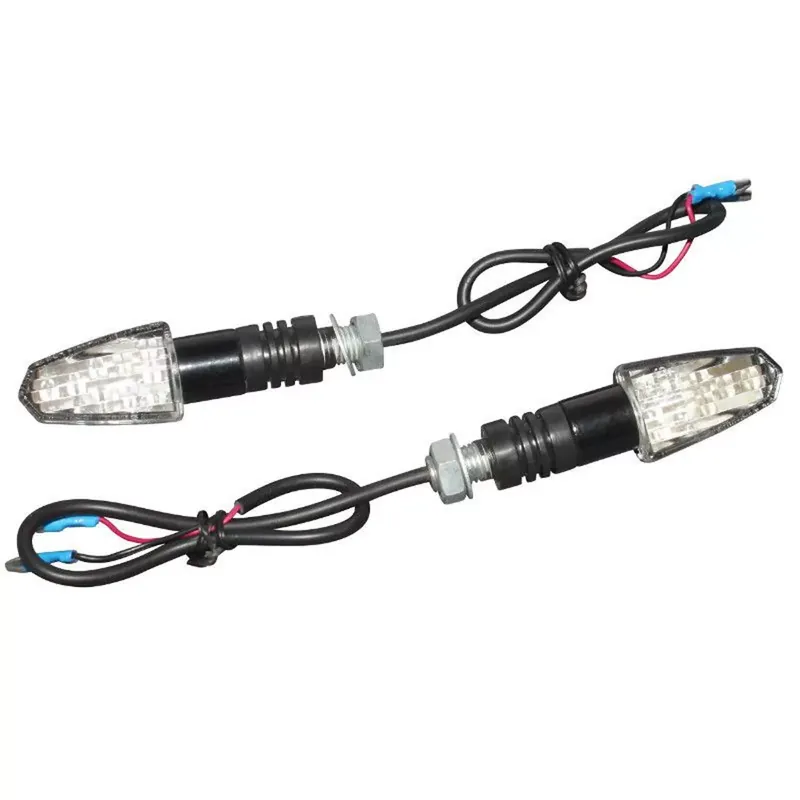 Achat Immédiat Clignotant universel Replay Viper 9 LED transparent noir (paire)