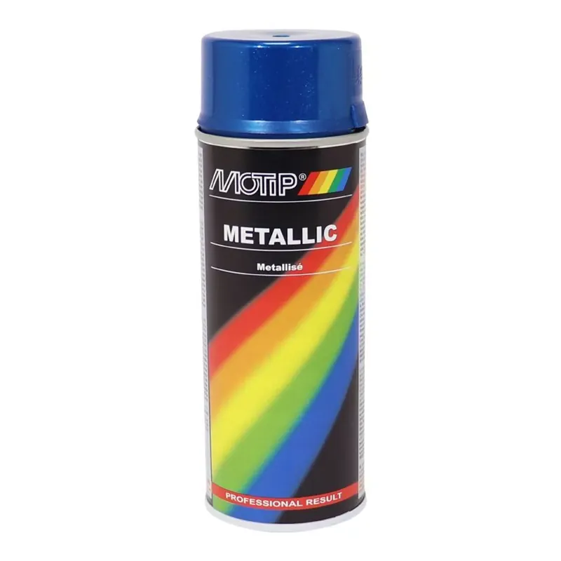 Bombe Peinture – Motip Pro Metal Bleu Métallisé 400ml Quantité Limitée