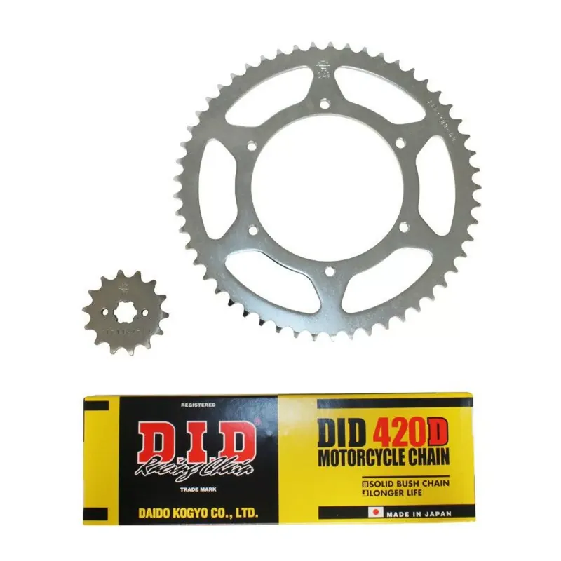 Kit chaîne Derbi GPR Nude 2004 à 2005 – 14 x 53 420 / 108mm 6T DID Meilleure Vente