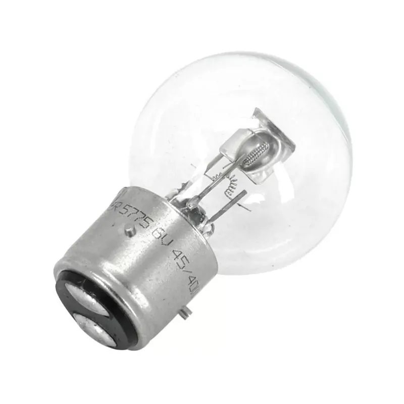 Nouvelle Collection Ampoule 6V 45/40W BA21D BULB S2 – Blanc FLOSSER