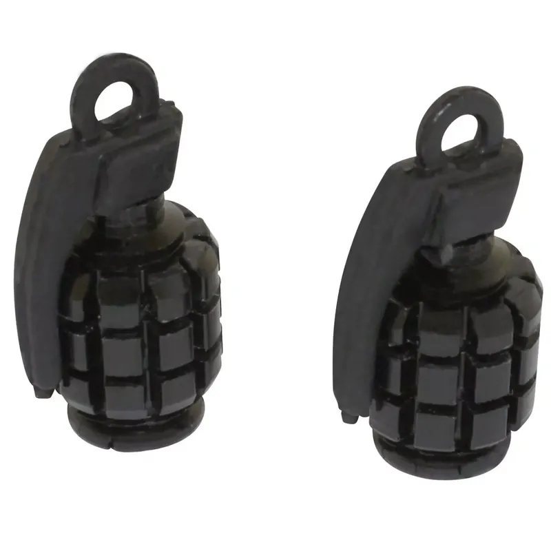 Bouchon de Valve Grenade – Noir Solde