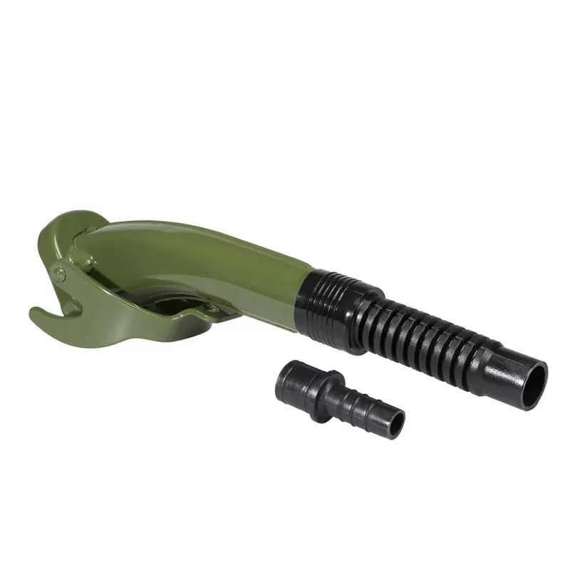 Satisfait Ou Remboursé Bec Verseur pour Jerrycan / Bidon Essence 5L / 10L / 20L Métal Vert Armée Type US – Pressol