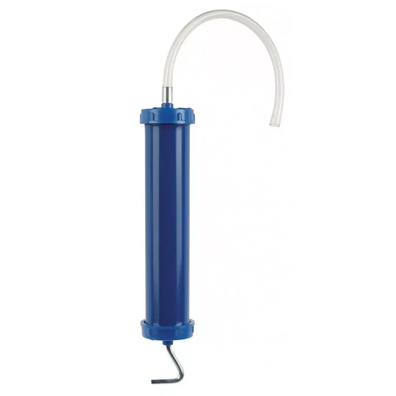 Quantité Limitée Seringue 500ml acier bleu avec flexible – Pressol