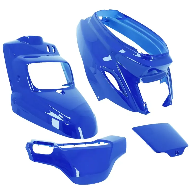 Kit Carénages / Carrosserie MBK Booster Yamaha Bw's à partir de 2004 – Type origine Bleu Yam 4 pièces Produit De Marque