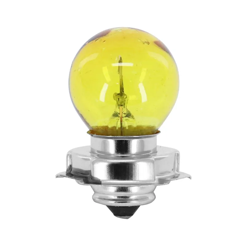 Bon Marché Ampoule 6V 15W à Collerette P26S S3 – Jaune FLOSSER