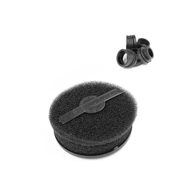 Filtre à air PHBG / PHBN / PHVA / PHBH / Mikuni TM – Marchald Power Filter 28mm à 43mm droit / coudé 25 degrés L 65mm Noir Offre Spéciale