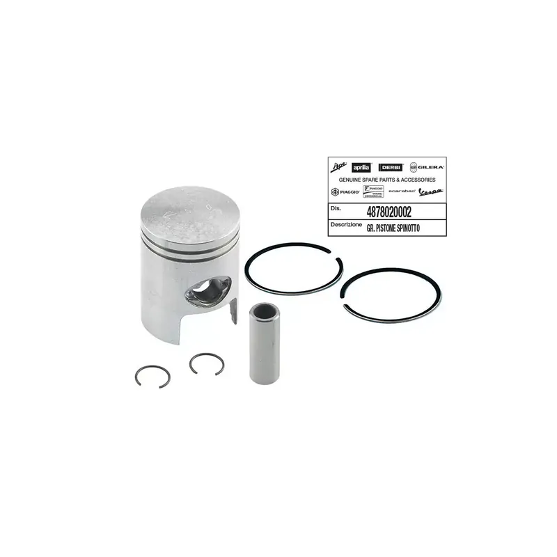 Populaire PISTON ORIGINE PIAGGIO 50 ZIP 1995/, TYPHOON 1995/, NRG 1997/, LIBERTY 2000/, FLY 2005/, VESPA LX 2005//GILERA 50 RUNNER 1997/,