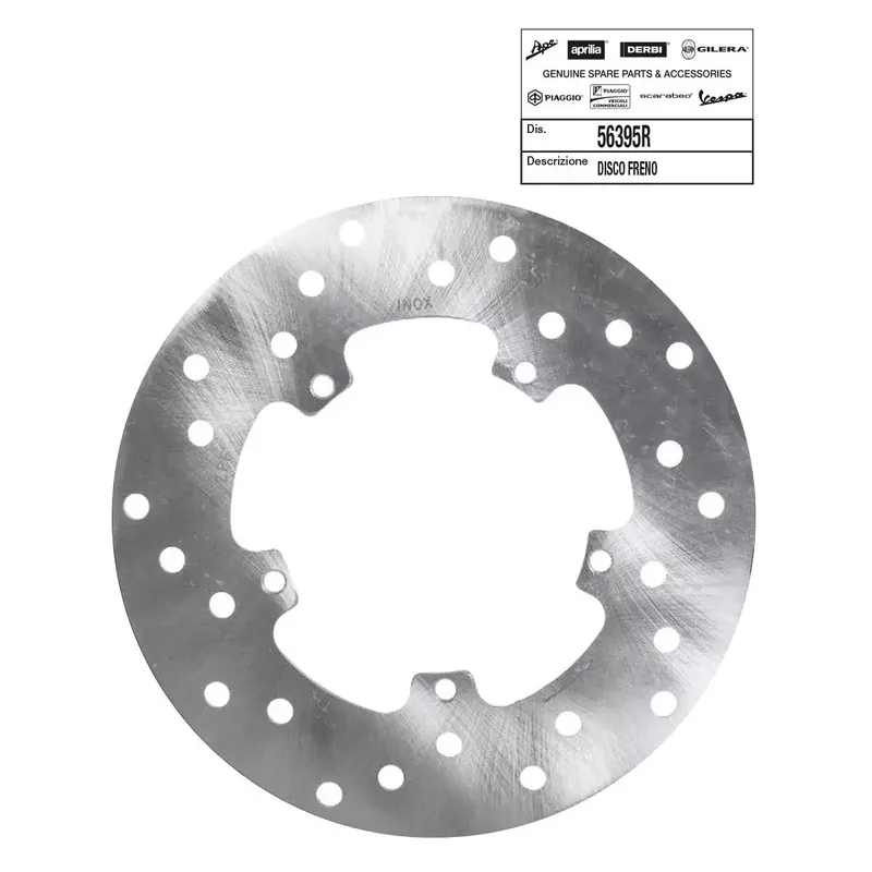 DISQUE DE FREIN SCOOT ORIGINE PIAGGIO 50-125 VESPA LX 2005/, VESPA S 2007/, PRIMAVERA 2013/, FLY 2005/, 50 ZIP SP 2006/, 125 VES Soldes