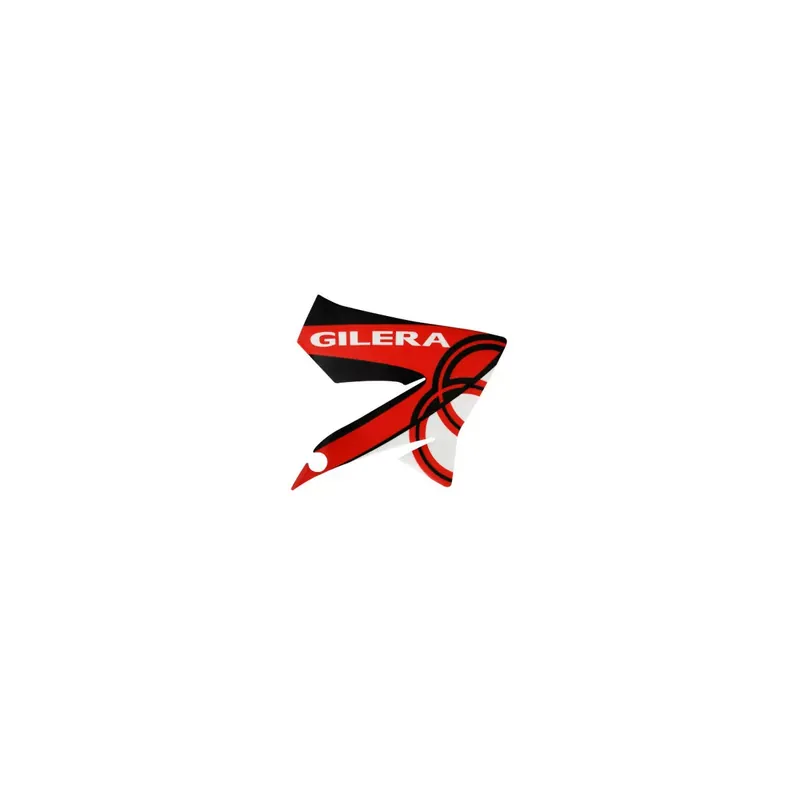 AUTOCOLLANT/STICKER/DECOR AILE AVANT DROITE ORIGINE PIAGGIO 50 GILERA SMT/RCR 2013/ BLANCHE/ROUGE Seulement Aujourd&rsquo;hui